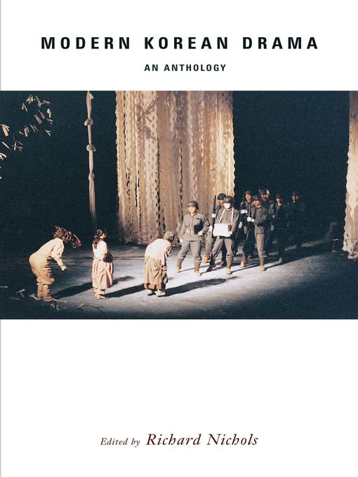 Title details for Modern Korean Drama by Richard Nichols - Available